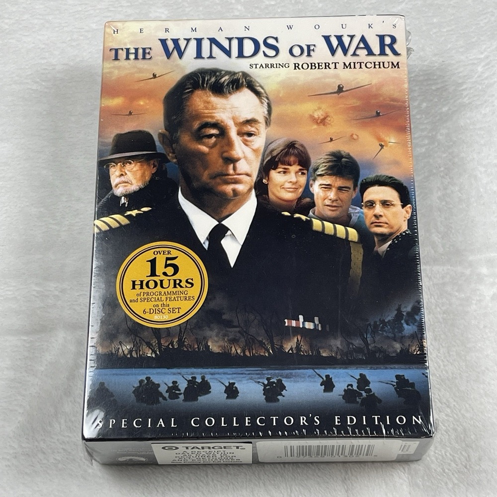 The Winds of War (DVD, 2004, 6-Disc Set, Checkpoint) Drama Special Features Emmy